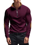 Helvano | Herren Sweatshirt mit Stehkragen