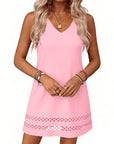 Helvano | Mini-Kleid aus Spitze für Damen