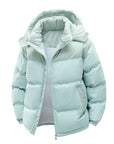 Helvano | Gefütterte Pufferjacke mit Kapuze für Damen