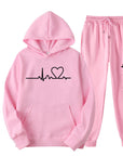 Helvano | Hoodie und Hose Set für Damen