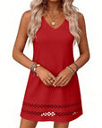 Helvano | Mini-Kleid aus Spitze für Damen