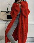 Helvano | Oversized Strickmantel für Damen