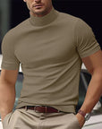 Helvano | Rollkragen-Shirt Kurzarm für Herren