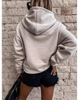 Helvano | Damen Kapuzenpullover mit Fleece-Futter