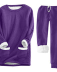 Helvano | Kuscheliger Fleece-Loungeanzug für Damen
