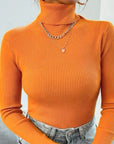 Helvano | Rollkragenpullover mit Rippstruktur für Damen