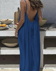 Helvano | Trägerkleid mit Spaghettiträgern für Damen