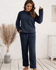 Helvano | Kuscheliges Fleece-Pyjama-Set für Damen