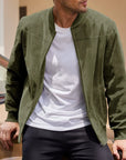 Helvano | Herren Wildlederoptik-Jacke