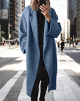 Helvano | Oversized Wollmantel für Damen