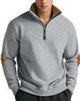 Helvano | Herren Sweatshirt mit Stehkragen