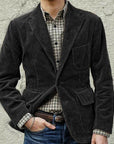 Helvano | Cord-Blazer für Herren mit modernem Schnitt