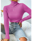 Helvano | Rollkragenpullover mit Rippstruktur für Damen
