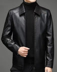 Helvano | Lässige Lederjacke für Herren