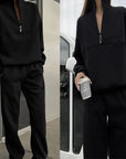 Helvano | Sportlicher Jogginganzug für Damen mit Zip-Hoodie