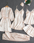 Helvano | Damen Pyjama-Set aus Satin