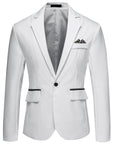 Helvano | Herren Sakko mit Satin-Finish
