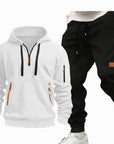 Helvano | Herren Trainingsanzug mit Hoodie und Jogginghose