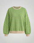 Helvano | Gestreiftes Boxy-Sweatshirt für Damen