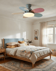 Helvano | Deckenventilator mit Licht und Fernbedienung