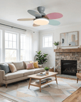 Helvano | Deckenventilator mit Licht und Fernbedienung