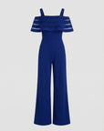 Helvano | Schulterfreier Abend-Jumpsuit mit weitem Bein