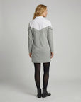 Helvano | Sweatshirt-Tunika mit Hemdkragen für Damen