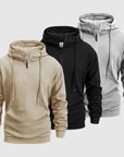 Helvano | Herren Sweatshirt mit Troyer-Zipkragen