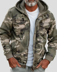 Helvano | Herren Kapuzenjacke im Military-Look