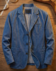Helvano | Dickes Jeanshemd für Herren