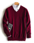 Helvano | Herren-Pullover mit V-Ausschnitt