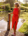 Helvano | Ärmelloses Midikleid für Damen