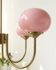 Helvano | Deckenleuchte aus Glas mit Goldfinish