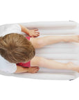 Helvano | Aufblasbares Kinder-Reisebett mit Tragetasche