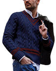 Helvano | Herren-Strickpullover in moderner Passform