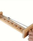 Helvano | Weltraum-Stickball-Spiel aus Holz, tragbar