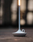 Helvano | Kabellose Tischlampe dimmbar in Schwarz