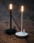 Helvano | Kabellose Tischlampe dimmbar in Schwarz