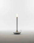 Helvano | Kabellose Tischlampe dimmbar in Schwarz