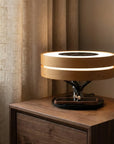 Helvano | Tischlampe mit Bluetooth-Lautsprecher & Kabelloser Ladefunktion