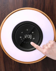 Helvano | Tischlampe mit Bluetooth-Lautsprecher & Kabelloser Ladefunktion