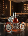 Helvano | Whisky-Karaffe V-Twin Motor aus Kristallglas