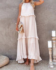 Helvano | Maxikleid mit Volants für Damen