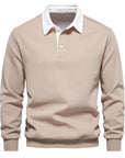 Helvano | Poloshirt-Sweatshirt für Herren
