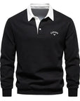 Helvano | Poloshirt für Herren mit Kontrast