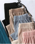 Helvano | Weite Plisseehose für Damen