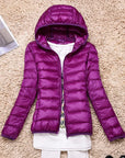 Helvano | Ultraleichte Daunenjacke mit Kapuze für Damen
