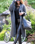 Helvano | Strickjacke mit Kapuze für Damen