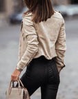 Helvano | Elegante Damenjacke in Lederoptik