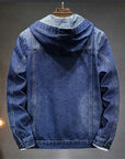 Helvano | Denim-Sweatshirt im Retro-Look für Herren